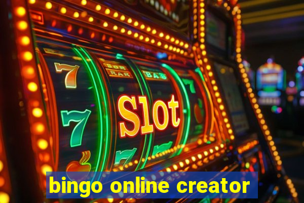 bingo online creator