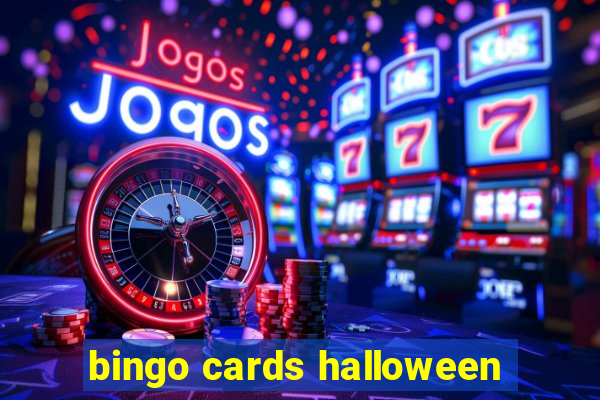 bingo cards halloween