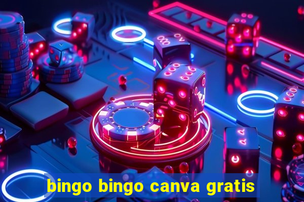 bingo bingo canva gratis