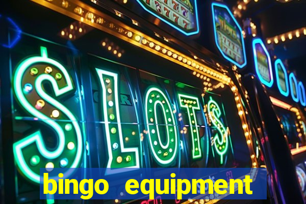 bingo equipment rental near me