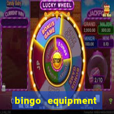 bingo equipment rental near me