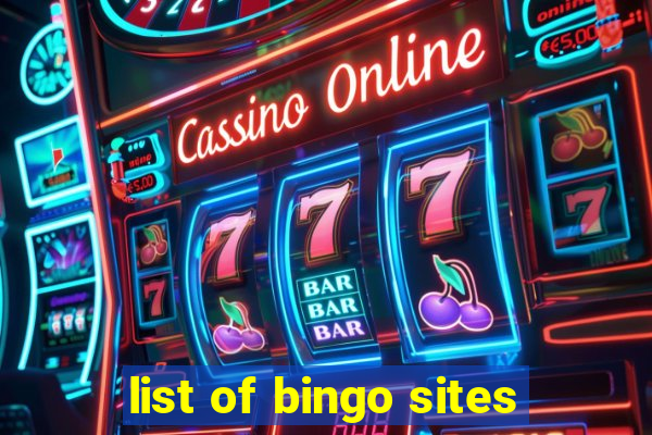 list of bingo sites