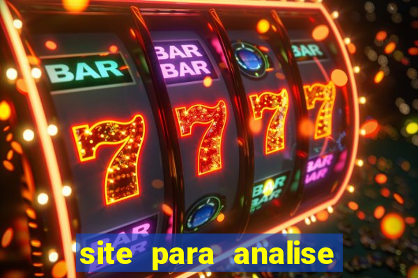 site para analise de jogos de futebol