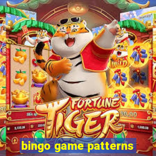 bingo game patterns