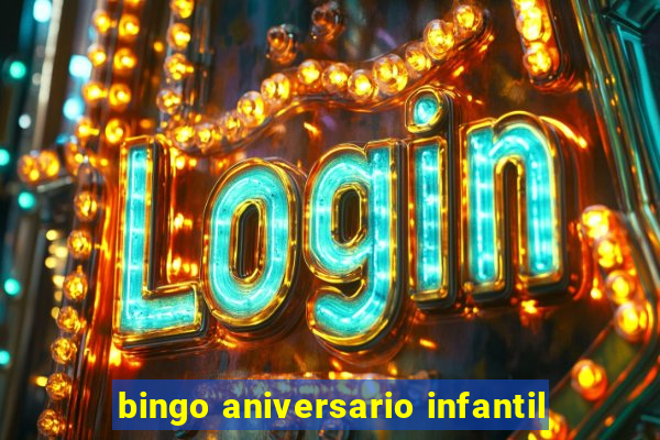 bingo aniversario infantil