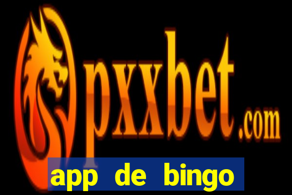 app de bingo valendo dinheiro