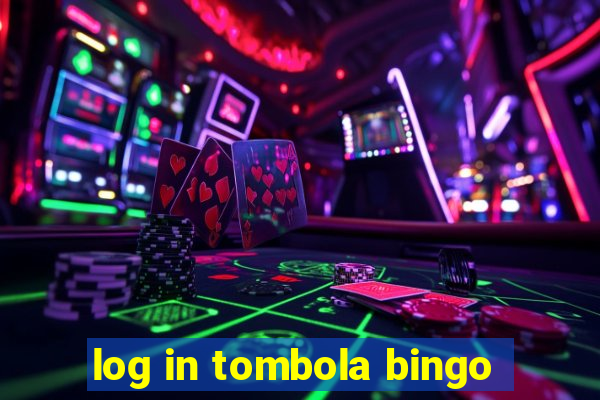 log in tombola bingo