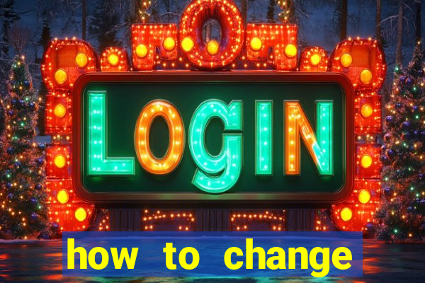 how to change bingo card on slot machine