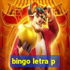 bingo letra p