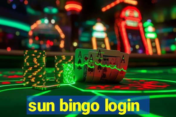 sun bingo login