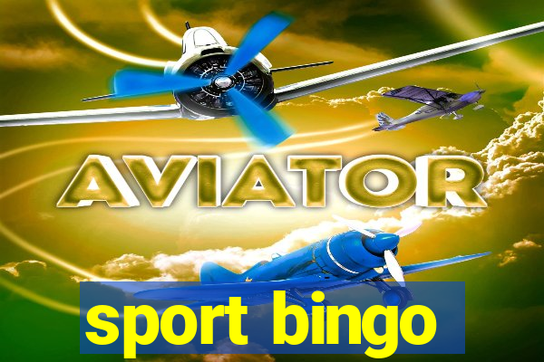 sport bingo