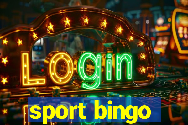 sport bingo