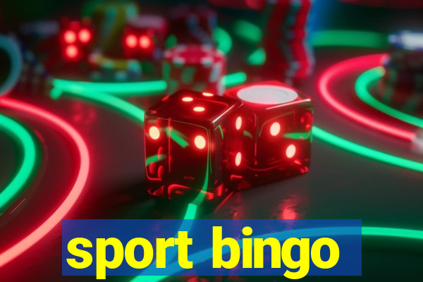 sport bingo