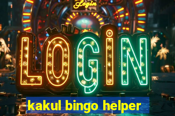 kakul bingo helper