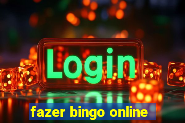 fazer bingo online