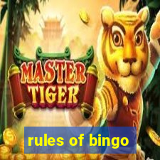 rules of bingo