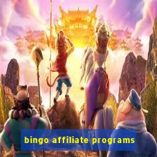 bingo affiliate programs