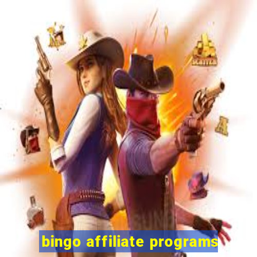 bingo affiliate programs