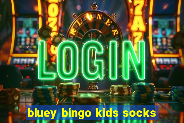 bluey bingo kids socks