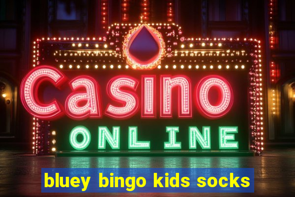 bluey bingo kids socks