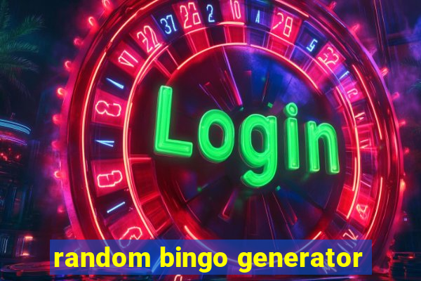 random bingo generator