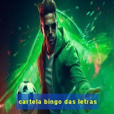 cartela bingo das letras