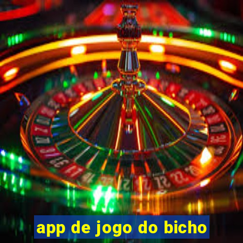 app de jogo do bicho