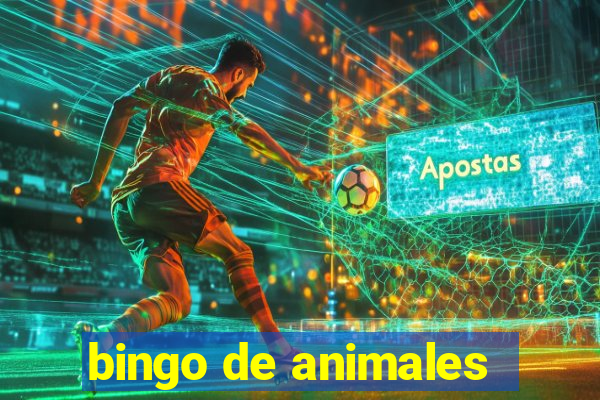 bingo de animales