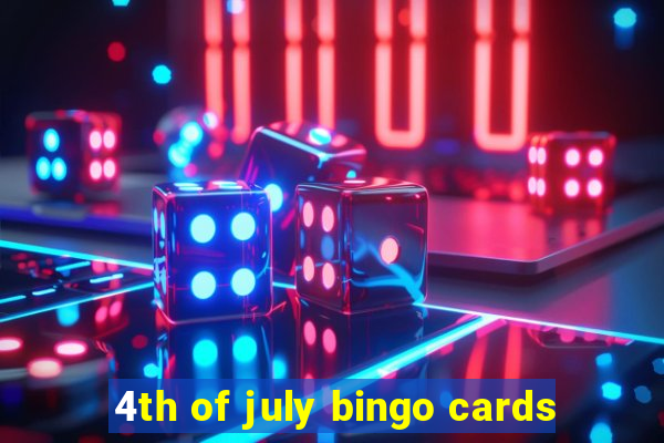 4th of july bingo cards