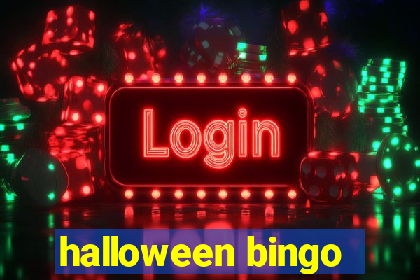 halloween bingo