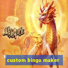 custom bingo maker