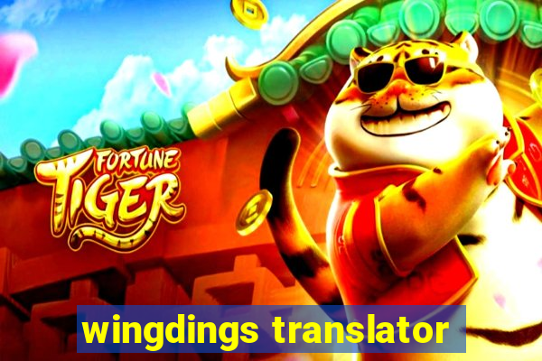 wingdings translator