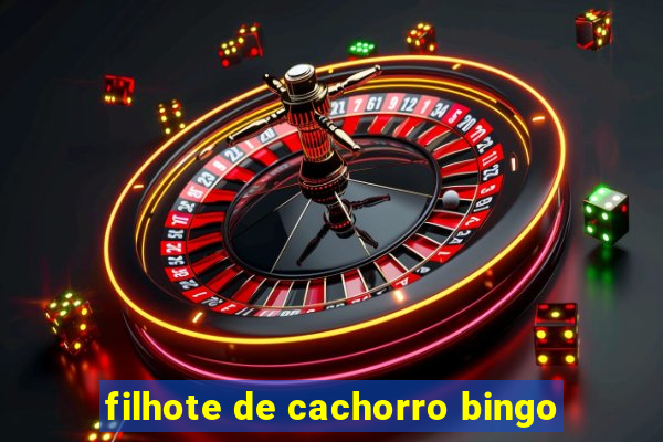 filhote de cachorro bingo