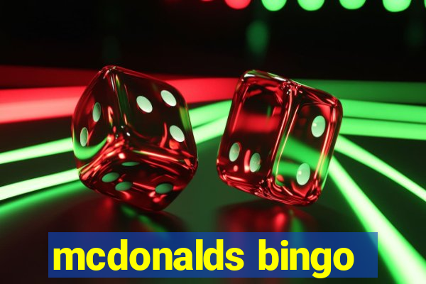 mcdonalds bingo