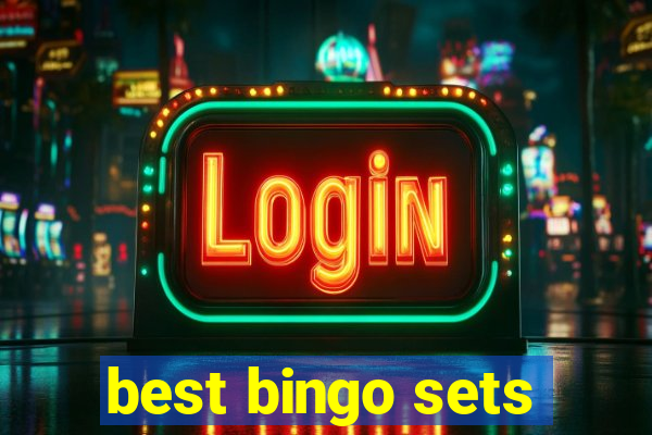 best bingo sets