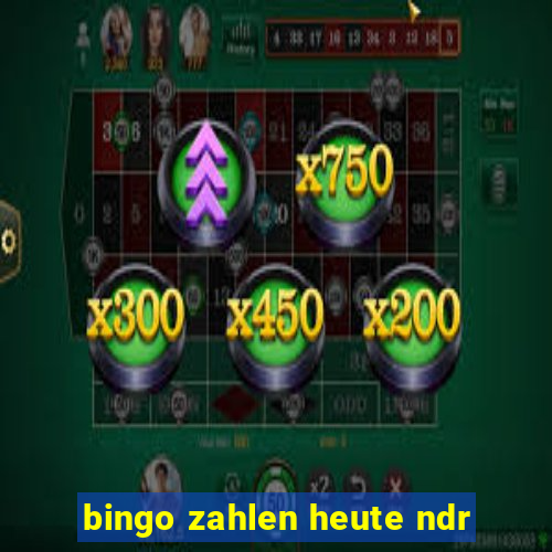 bingo zahlen heute ndr