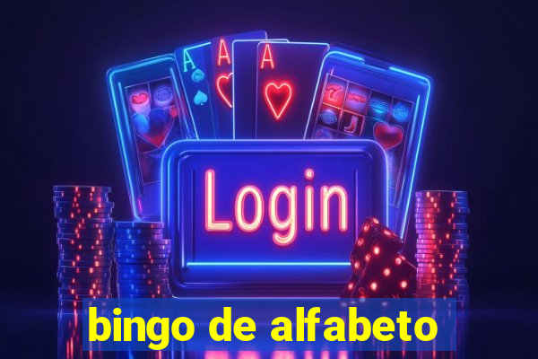 bingo de alfabeto