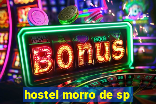 hostel morro de sp