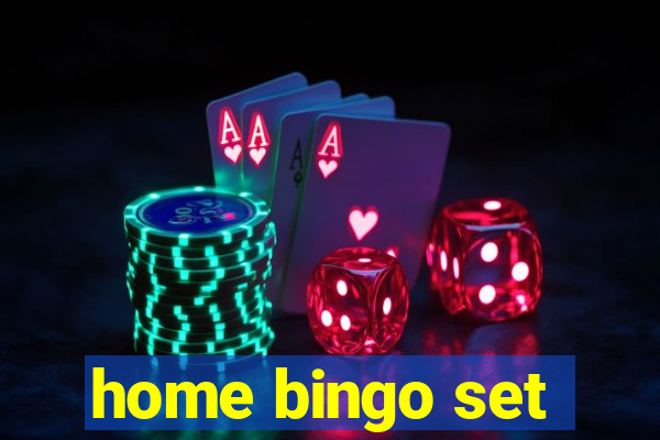 home bingo set