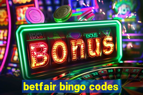 betfair bingo codes