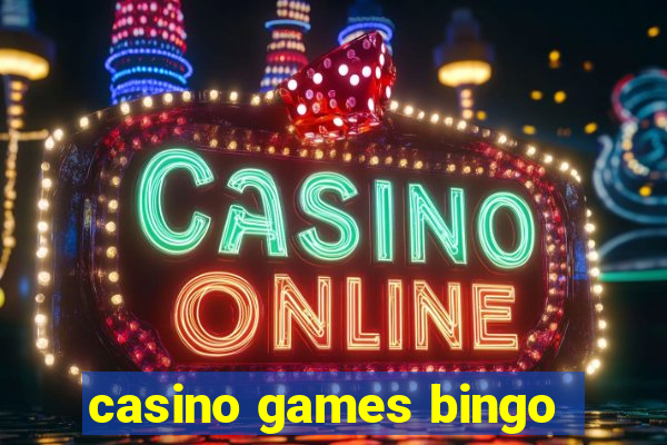 casino games bingo