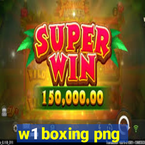 w1 boxing png