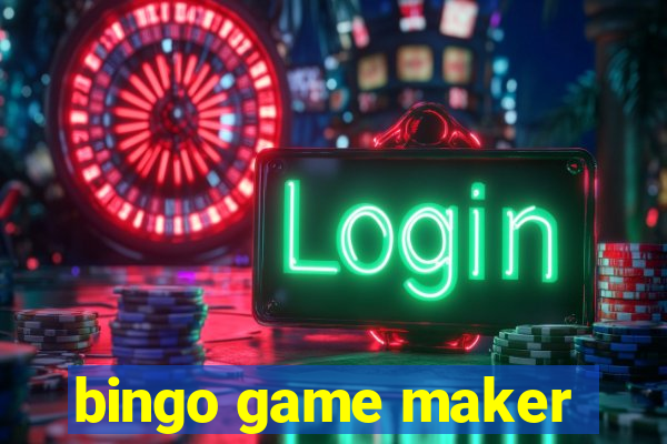 bingo game maker