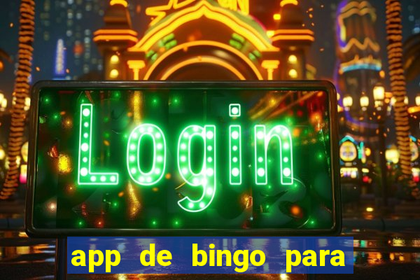 app de bingo para ganar dinero real