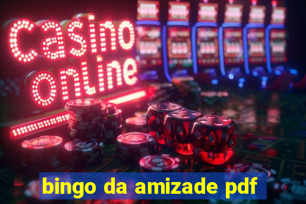 bingo da amizade pdf