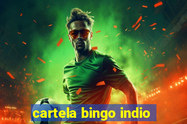 cartela bingo indio