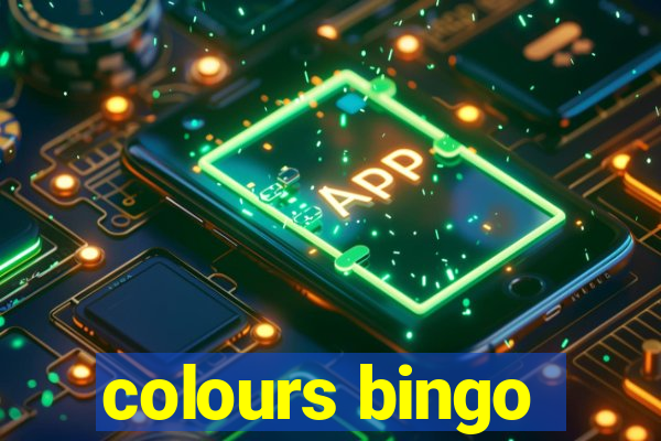 colours bingo