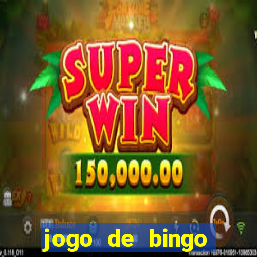 jogo de bingo valendo dinheiro