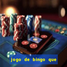 jogo de bingo que paga de verdade