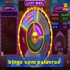 bingo com palavras